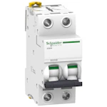 MINIBRYTARE iC60N 2P D63A