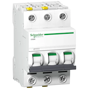 schneider electric Dvärgbrytare ic60n 3x25a/d/6ka