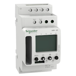 schneider electric Kellokytkin acti 9 ihp+ 2c (24h/7d) smartw
