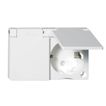 APPLIANCE SOCKET-OUTLET DOUBLE 2-WAY EARTHED