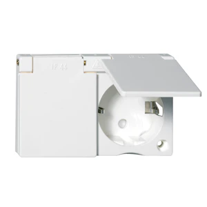 schneider electric Apparatuttag 2-delat jordat