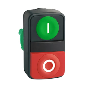 schneider electric Kaksoispainike harmony zb5aw7l3740 +merkkivalo
