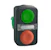 schneider electric Kaksoispainike harmony zb5aw7a3740 +merkkivalo