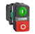 schneider electric Kaksoispainikekaluste harmony xb5aw73731b5 kaksoiskytkin+mv