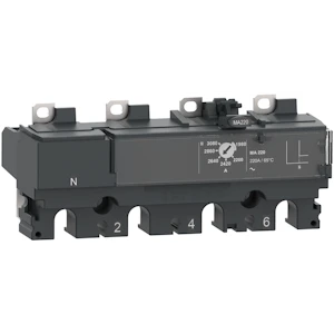 schneider electric Overcurrent protector ma220 220a 4p3d nsx160-250