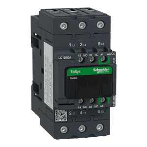 schneider electric Contactor tesys 66a/37kw 3no 1+1 100-250vacdc