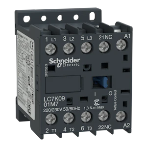 schneider electric Kontaktori tesys lc7k0901m7 9a 220vac hiljainen