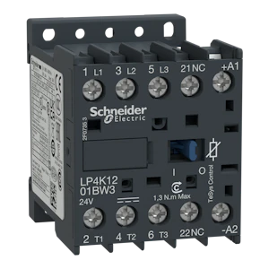 schneider electric Contactor lp4k1201bw3 12a 24vdc 3no, 1nc