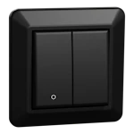 SWITCH ELKO RS16 RS SWITCH 2+1-POLE SCREW BLACK