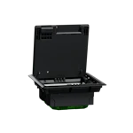 GOLVBOX M 4MOD PLAST IP20 GRÅ