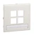 schneider electric Liitinrasia f80-asennuks. cyb-bk12 suora 4-liit. valk.