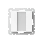 PUSH BUTTON KNX 1-GANG WHITE