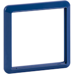 COVER PLATE ARTIC 1-FRAME 85X85 MM BLUE