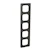 schneider electric Exxact frame frame 5-v combi antrasit