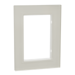 COVER PLATE EXXACT FRAME DOUBLE SO GLASS SOLID