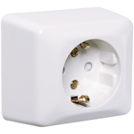 SOCKET OUTLET ELKO RS NORDIC SSO W/EARTH SURFACE