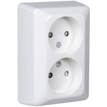 SOCKET OUTLET ELKO RS NORDIC DSO W/O EARTH SURFACE