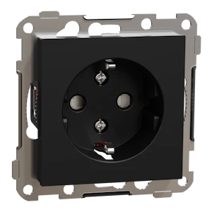 elko Socket-outlet elko rs16 rs sso schuko c-plat scr black