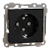 elko Socket-outlet elko rs16 rs sso schuko c-plat scr black