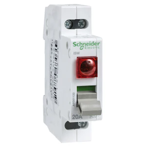 schneider electric Huvudbrytare isw strömst+lampa 2p 20a 250v