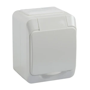 schneider electric Artic ip44 kapslat 1-vägs uttag