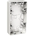 SURFACE BOX EXXACT 2-G 35mm IP21 WHITE