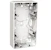 schneider electric Exxact påväggsdosa 2-v påväggsdosa 35mm vit