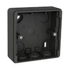 DOSA EXXACT 1-FACK 25MM IP44 ANTRACIT