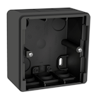 BOX EXXACT 1GANG HIGH IP44 ANTHRACITE