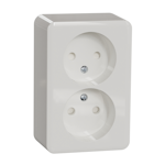 SOCKET OUTLET EXXACT DSO W/O EARTH BRANCHING SCREW