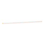 BUSBAR 2P 100A 57 MODULES
