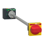 HANDLE COMPACT NSXM EXT. HANDLE IP65 RED FR