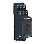 Control relay for overcurrent 4mA..1A 2C/O 8A 24-240V