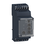 Control relay for pumps 1..10A 1C/O 5A 3x230/400V