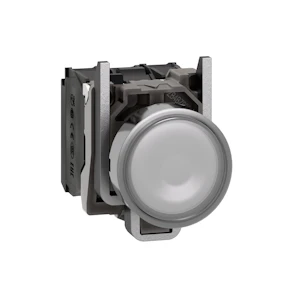 schneider electric Valopainike schneider xb4bw31m5 valkoinen led 230vac
