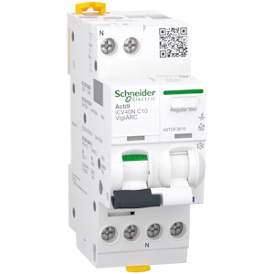 schneider electric Afdd acti 10 arc fault detection rcbo, acti
