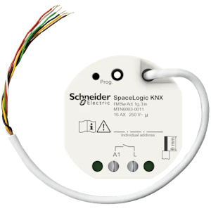 schneider electric Spacelogic knx brytemodul 1k pille, innfelt, m/3 inng