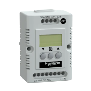 schneider electric Climasys cc, electronic hygrotherm, 200…240 v