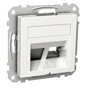 schneider electric Exxact dataoutlet dataoutlet lexcom angled white