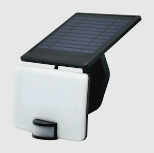undefined Led lauko prož. juod. 10w su s. bat.+sens