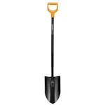 SPADE SOLID+ XL-BLAD LÅNGT SKAFT SVART