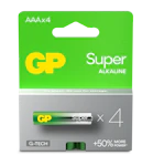 Batteri Super Alkaline AAA/LR03 4-pakk
