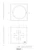 vieser Square grid vieser 197x197 classic with frame ss