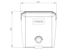 fibox Uttagcentral piha 2j1v