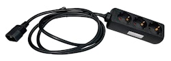 UPS-CABLE OUTPUTCABLE IEC-3XSHUKO 10A