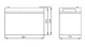 aokly Pv accessory aokly battery agm 12v 100ah