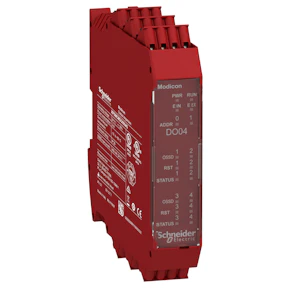 schneider electric Safety relay modicon 4 do pairs expansion spring