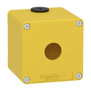 schneider electric Nødstoppboks metall gul høy for 1xø22