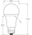 ledvance Leedlamp klassik value a75 10w 827 1055lm e27 opaal