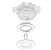 hide-a-lite Alasvalo 1208 ip44 12v 350lm 4,7w 2700k wh